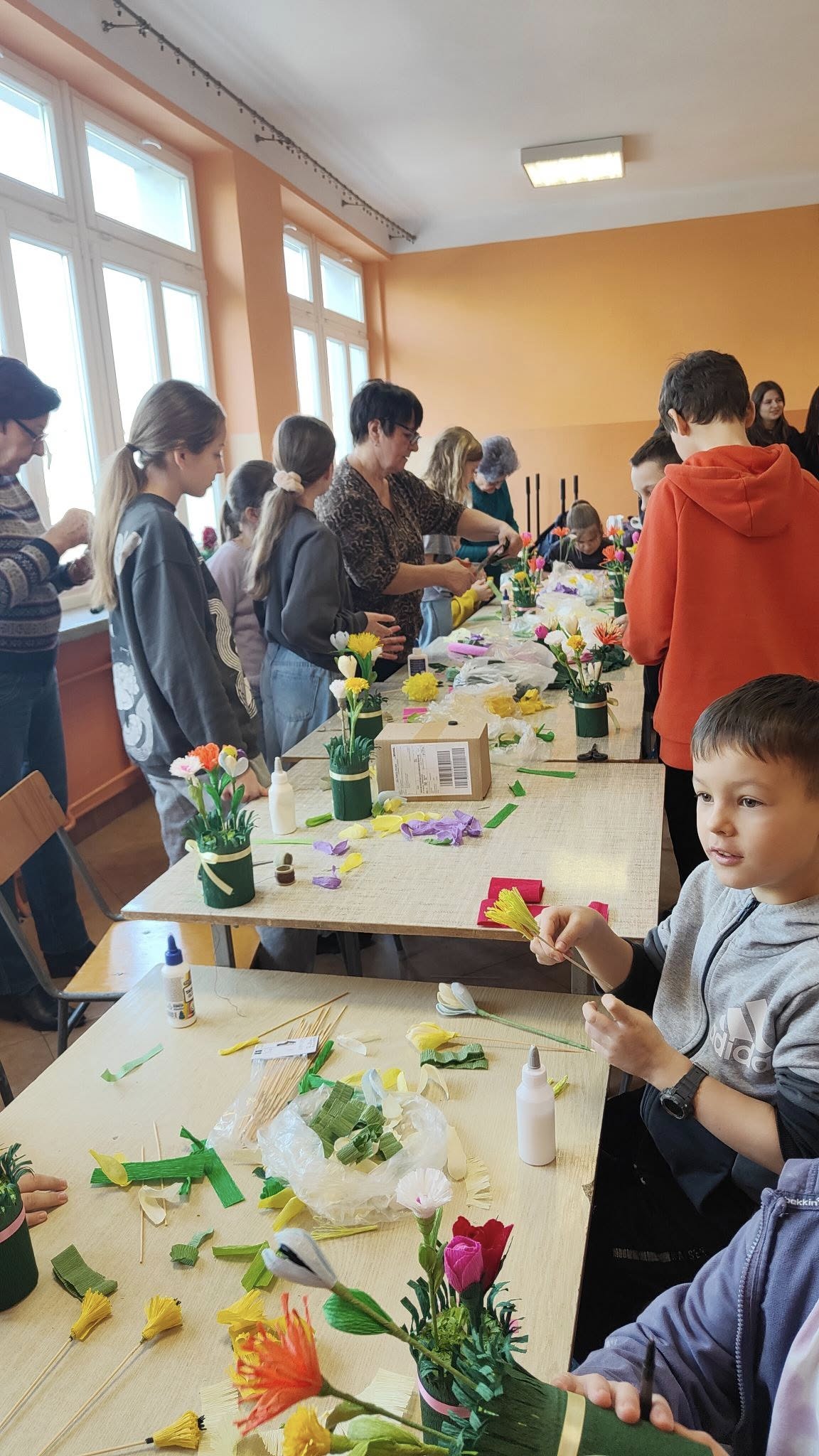Zajęcia plastyczne organizowane z okazji Anielskich Ferii_8 Zajęcia plastyczne organizowane z okazji Anielskich Ferii_8